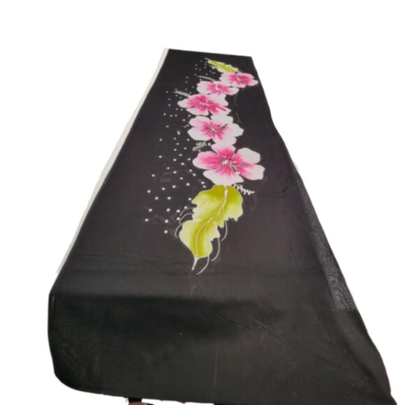 Womens Sarong Cotton Wrap Handpainted Batik Wrapskirt Beach Pareo Beachwear -NEW - Picture 5 of 8